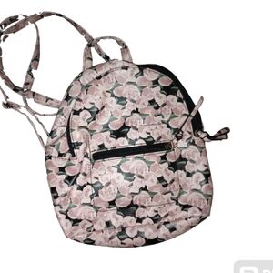Unbranded Pink Rose Mini Backpack